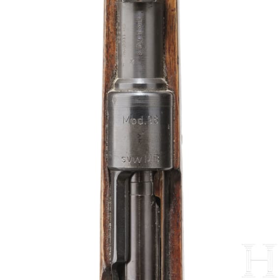 Karabiner 98 k, Code "svw MB", Kriegsmodell (Franzose!)