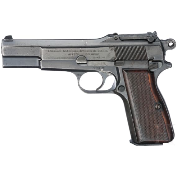 FN HP Mod. 35, mit Anschlagkasten
