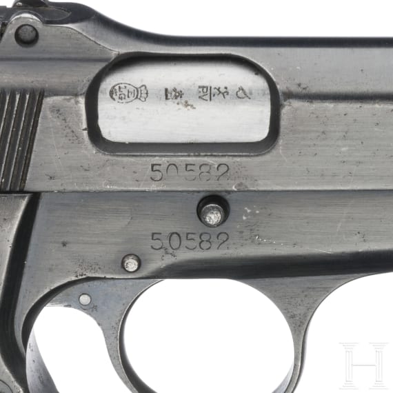 FN HP Mod. 35, mit Anschlagkasten