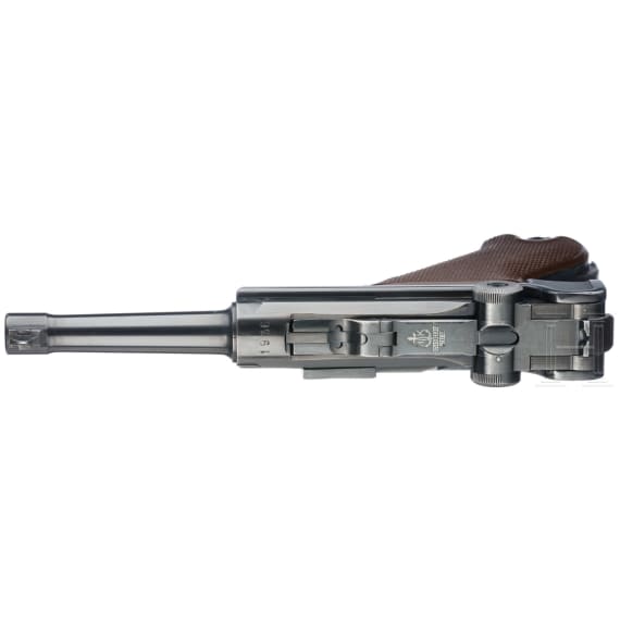 Pistole 08, Krieghoff, 1936, mit Luftwaffen-Koffertasche