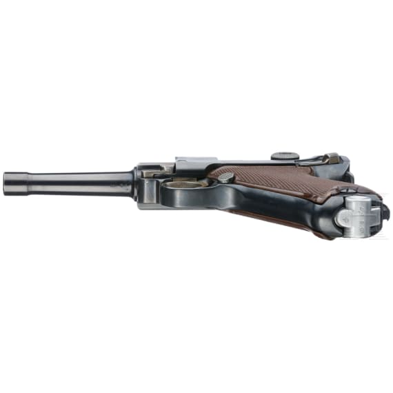 Pistole 08, Krieghoff, 1936, mit Luftwaffen-Koffertasche