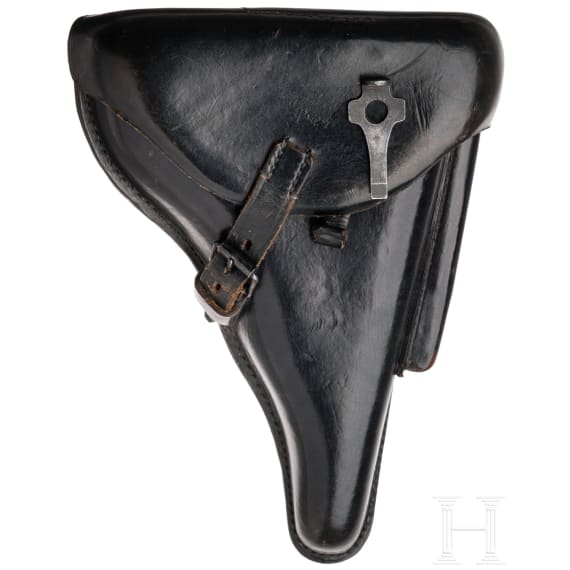 Pistole 08, Krieghoff, 1936, mit Luftwaffen-Koffertasche