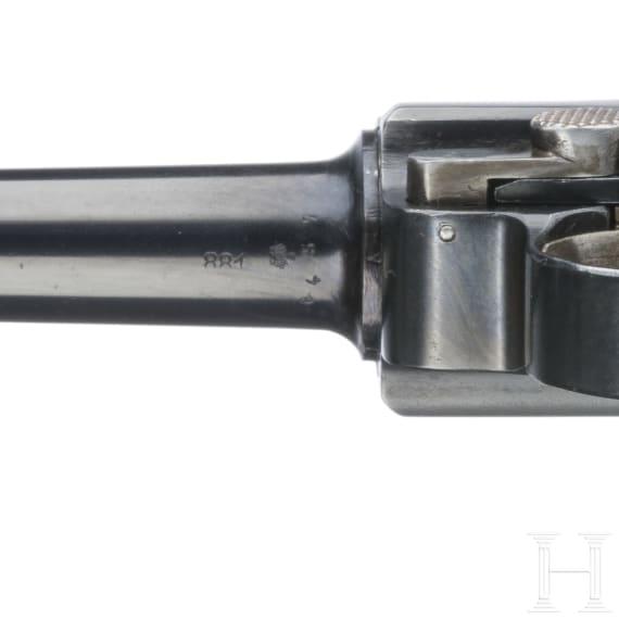 Pistole 08, Krieghoff, 1936, mit Luftwaffen-Koffertasche