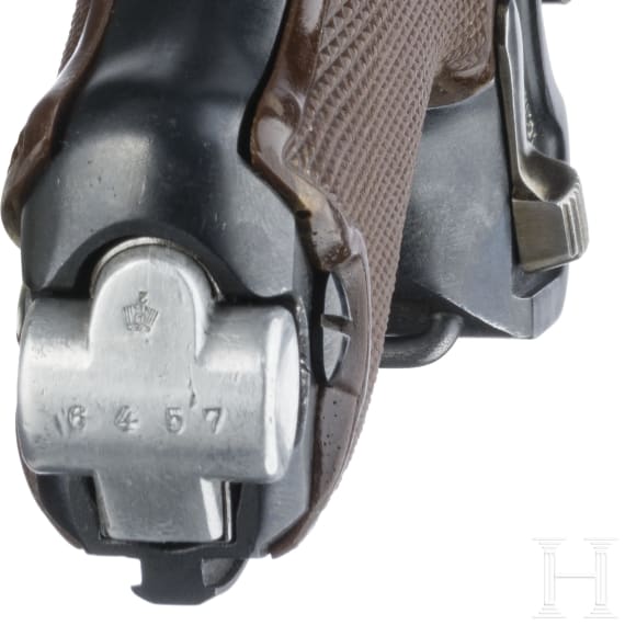 Pistole 08, Krieghoff, 1936, mit Luftwaffen-Koffertasche