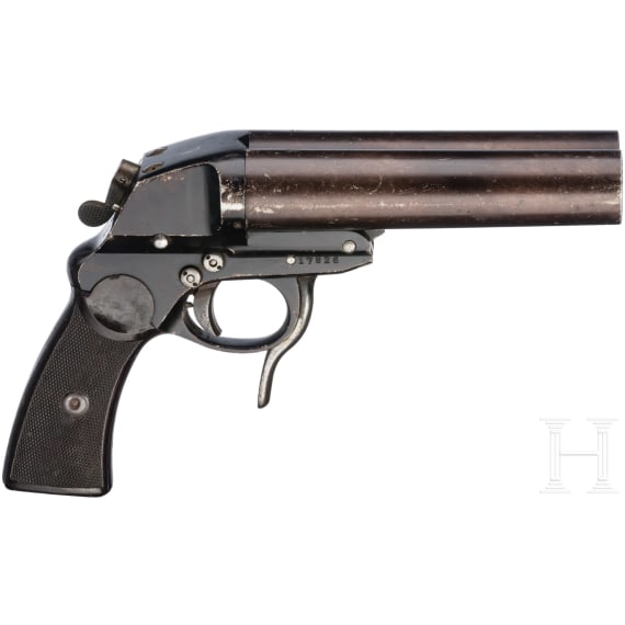 Doppell&auml;ufige Fliegerleuchtpistole Mod. L, Code "fzs - 1942"