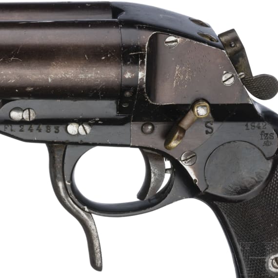 Doppell&auml;ufige Fliegerleuchtpistole Mod. L, Code "fzs - 1942"