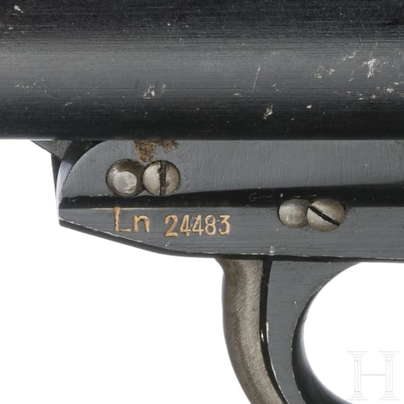 Doppell&auml;ufige Fliegerleuchtpistole Mod. L, Code "gpt - 1944"