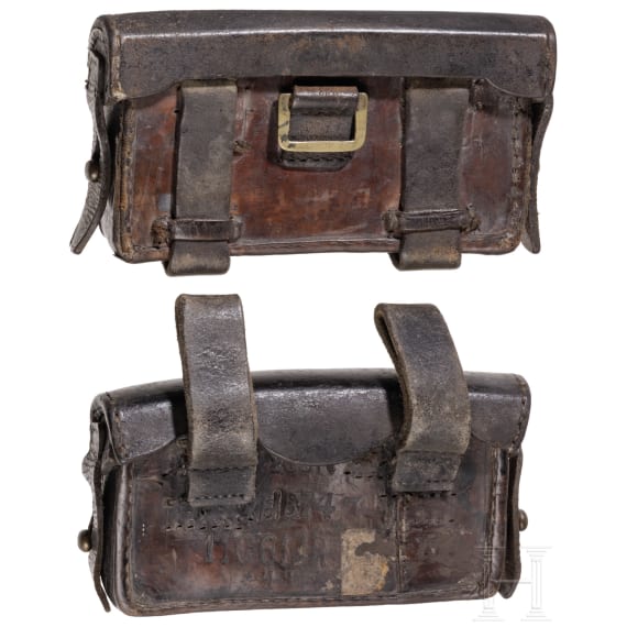 Zwei Patronentaschen M74 und M74/87