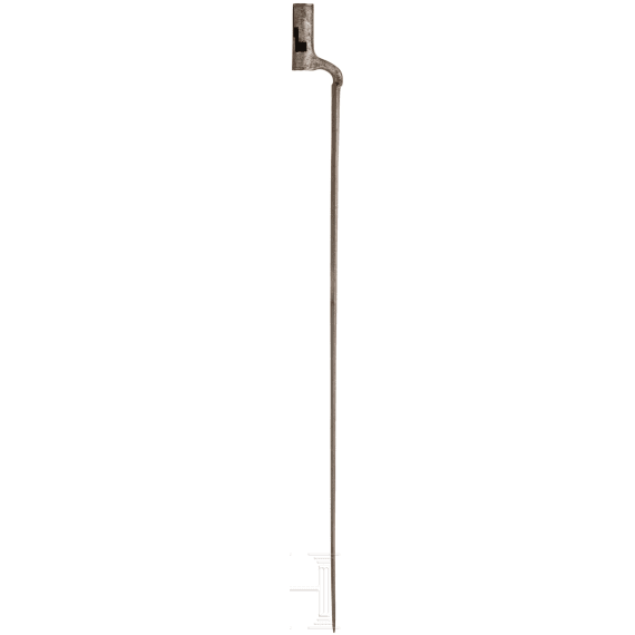 Bajonett, ungek&uuml;rzt, zum Gewehr M 1801 ("Nothardt-Gewehr")