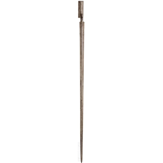 Bajonett, ungek&uuml;rzt, zum Gewehr M 1801 ("Nothardt-Gewehr")