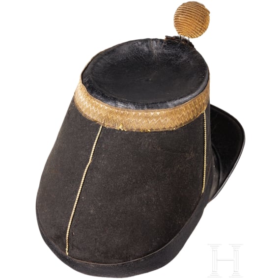A cap of a non-commissioned officer of the Papal Infantry, circa 1860