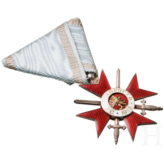 Two Military Orders "For Bravery", Cross 4th Class, grade two, 3rd pattern (1915 - 1918), in award case