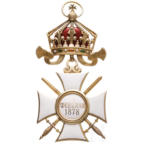 Order of St. Alexander - a Grand Cross with swords through the middle