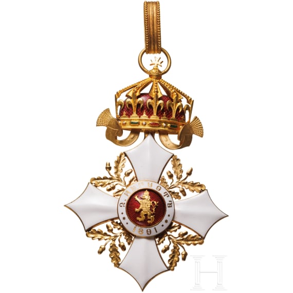 Order of Civil Merit - a cross 1st class, 1900 - 1933