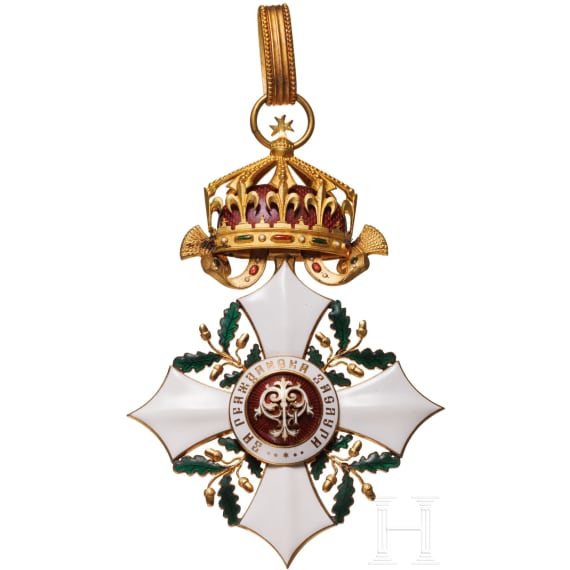 Order of Civil Merit - a cross 1st class, 1900 - 1933