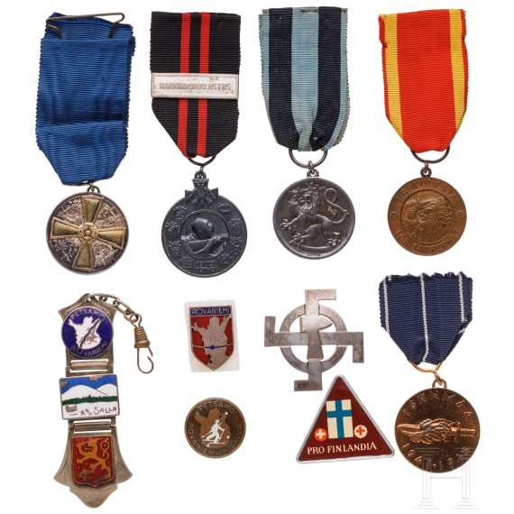 Neun Auszeichnungen, Finnland, 1918 - 1960
