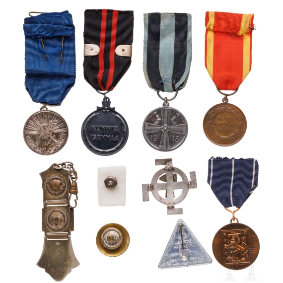 Neun Auszeichnungen, Finnland, 1918 - 1960