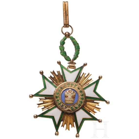 Orden der Persischen Krone bzw. Kronenorden des Iran - Gro&szlig;kreuz