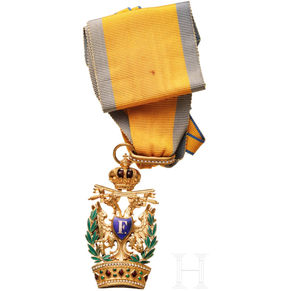 Orden der Eisernen Krone 2. Klasse mit Kriegsdekoration und Schwertern