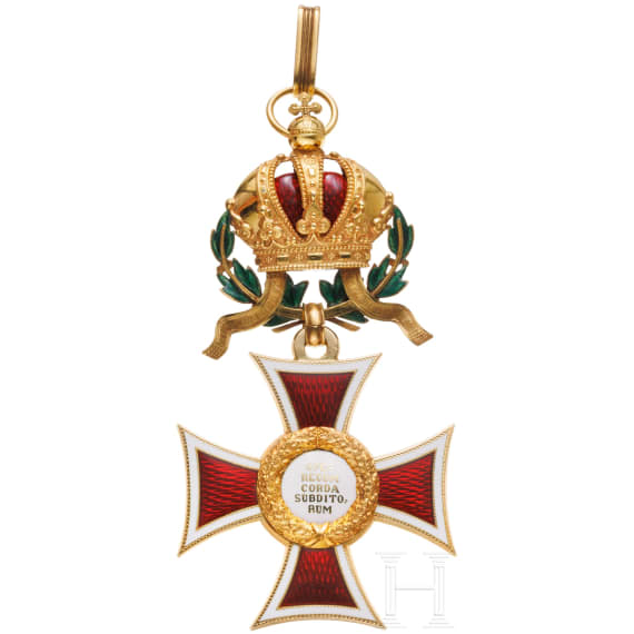 Leopold-Orden - Gro&szlig;kreuz mit Kriegsdekoration