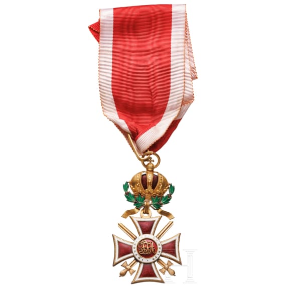 Leopold-Orden - Kommandeurkreuz mit Kriegsdekoration und Schwertern