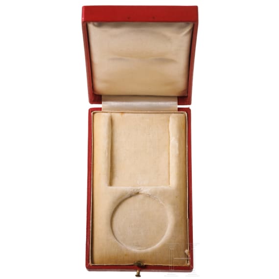 Etui f&uuml;r die Jubil&auml;umsmedaille 1908
