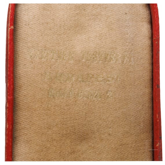 Zwei Auszeichnungen im Etui, um 1914
