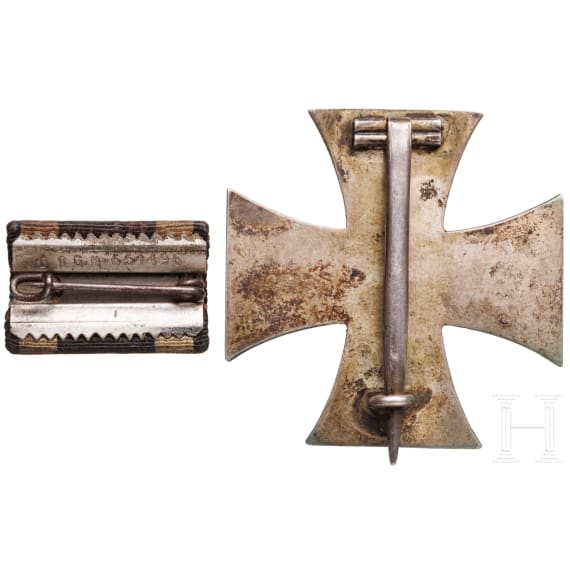 Eisernes Kreuz 1914 1. Klasse sowie Band und Spange