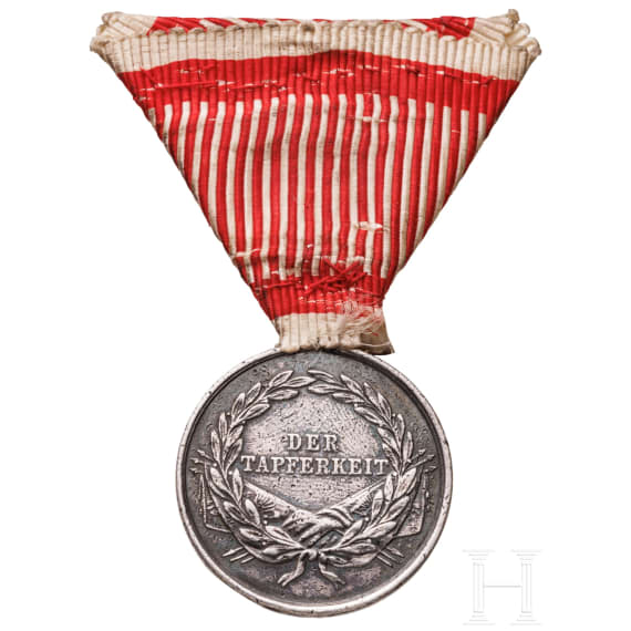 Tapferkeitsmedaille, 1859 - 1866