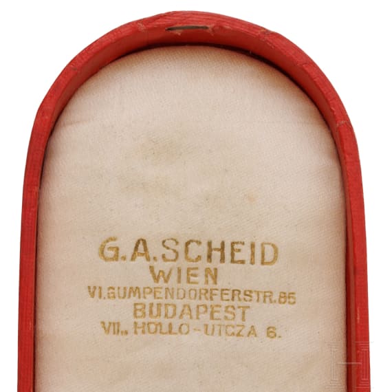 Vier Medaillen "Signum Laudis", vor 1916
