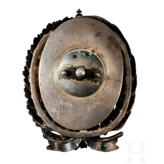 Abzeichen f&uuml;r Absolventen des Instituts f&uuml;r Eisenbahningenieure des Kaisers Alexander I., Russland, um 1910