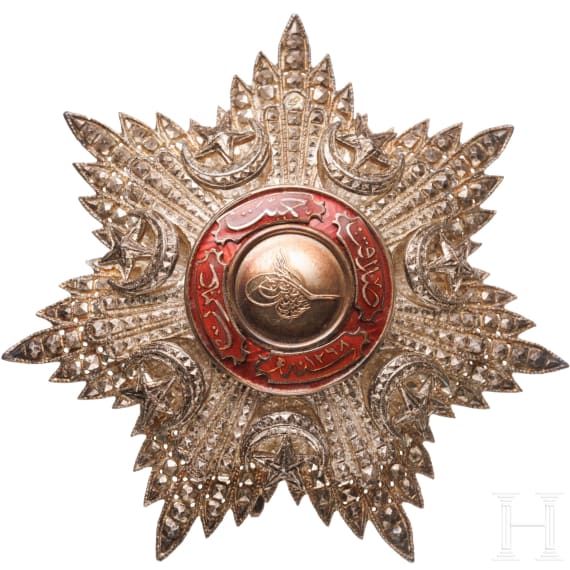 Mecidiye-Orden - Bruststern zum Gro&szlig;kreuz
