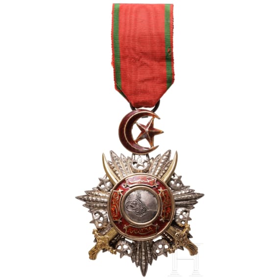 Medjidjie Order - a decoration 5th class with sabres