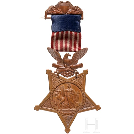 Sergeant George Geiger (circa 1843 - 1904) &ndash; a Congressional Medal of Honor for his action at the Battle of the Little Big Horn on 25 June 1876