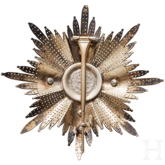 From the estate of a noble Bavarian family &ndash; a Breast Star for the Grand Cross of the Merit Order of St. Michaell