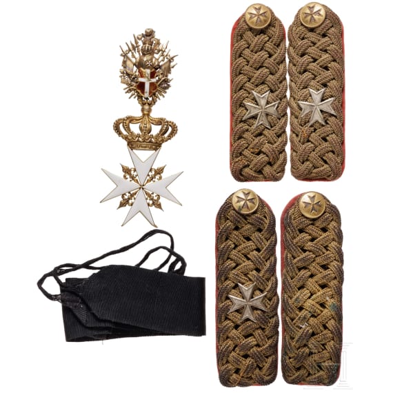 An Order of Malta and effects from Bavarian aristocratic property