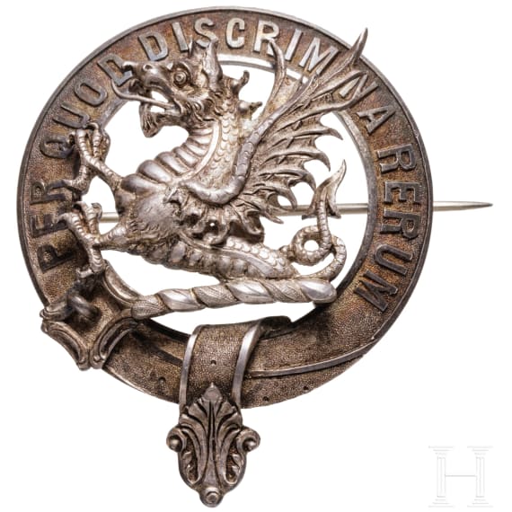 A brooch in the style of Scottish clan badges/brooches from Bavarian aristocratic property