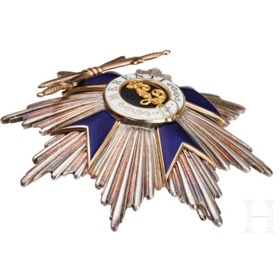 General der Infanterie Maximilian von Montgelas (1860 - 1938) &ndash; a cased 2nd Class Royal Bavarian Order of Military Merit with Star and Swords