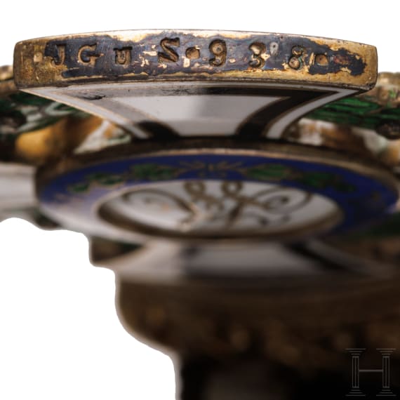 House Order of Hohenzollern - a Knight's Cross with swords
