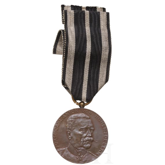 Two medals of the House Order of Hohenzollern