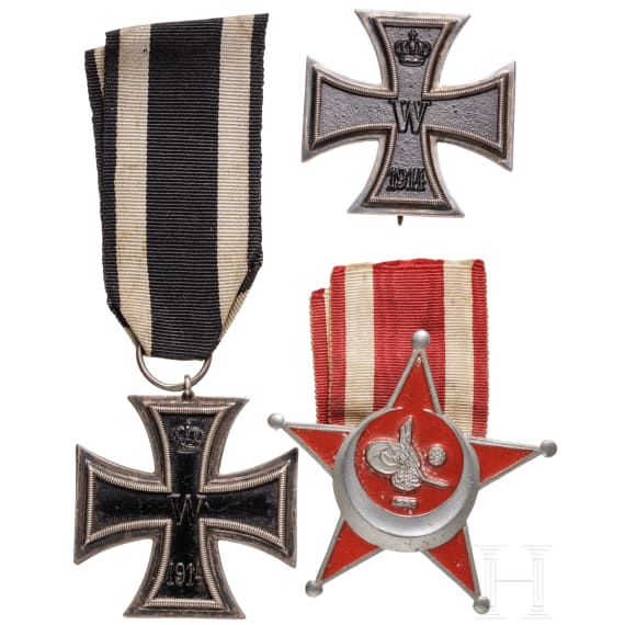 An Iron Cross 1914 1st and 2nd class