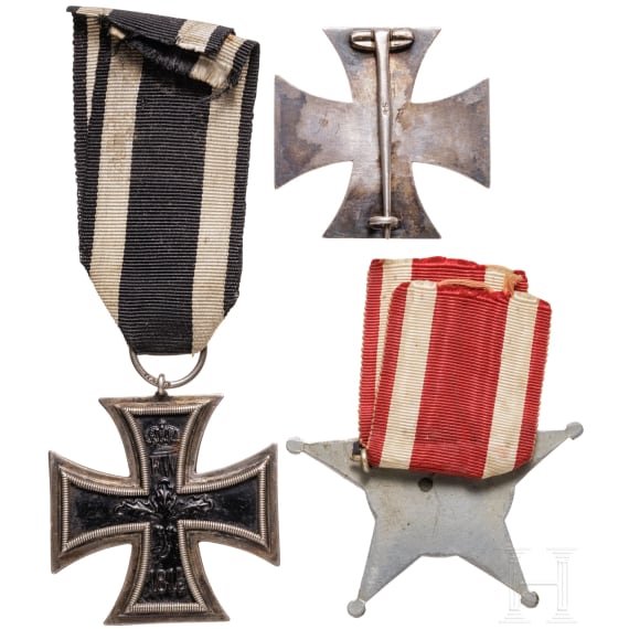 An Iron Cross 1914 1st and 2nd class