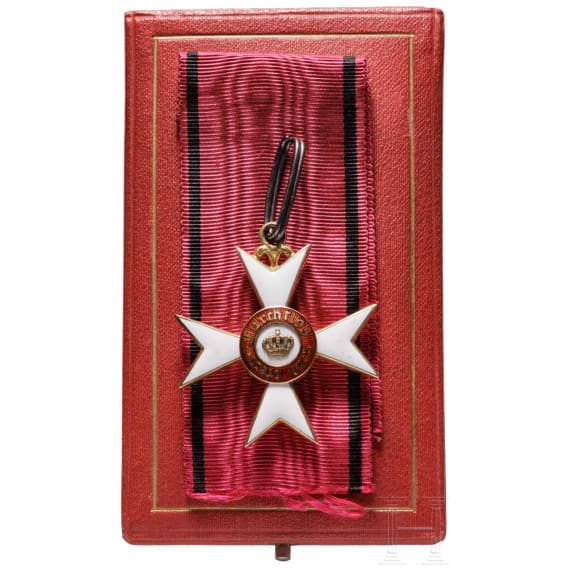 Order of the W&uuml;rttemberg Crown - a cased Knight's Cross