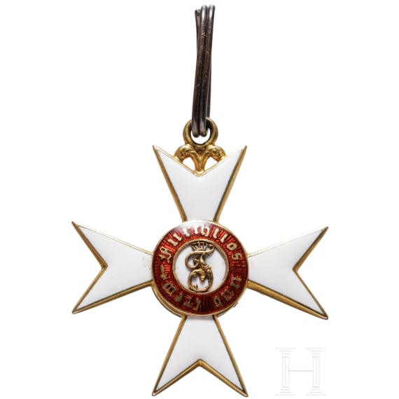 Order of the W&uuml;rttemberg Crown - a cased Knight's Cross