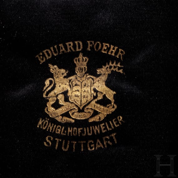 Order of the W&uuml;rttemberg Crown - a cased Knight's Cross