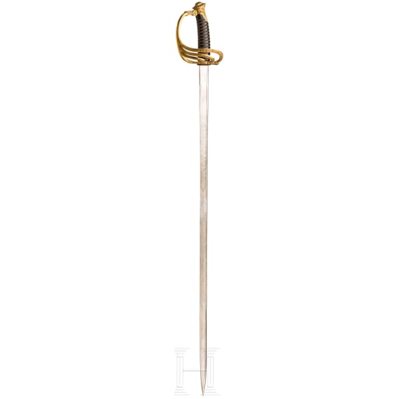 A presentation sword M 1889 for officers, dated 1902