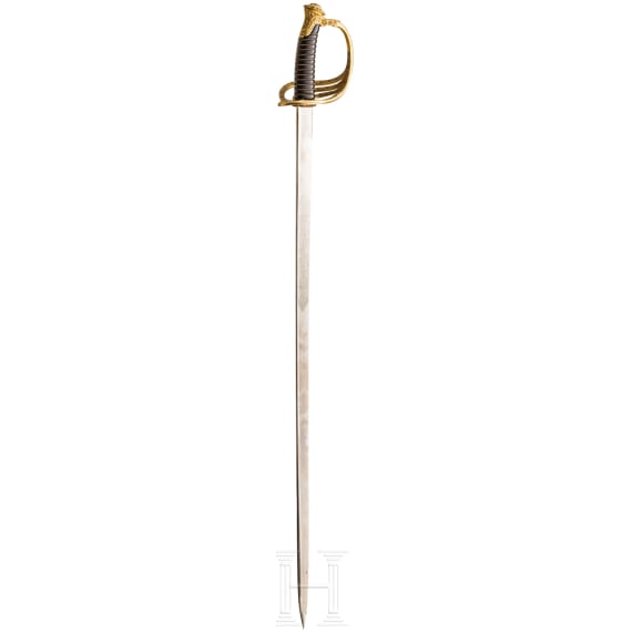 A presentation sword M 1889 for officers, dated 1902