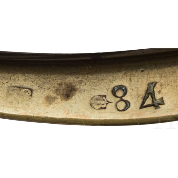 Two edged weapons of the Belgian cavalry, 19th century