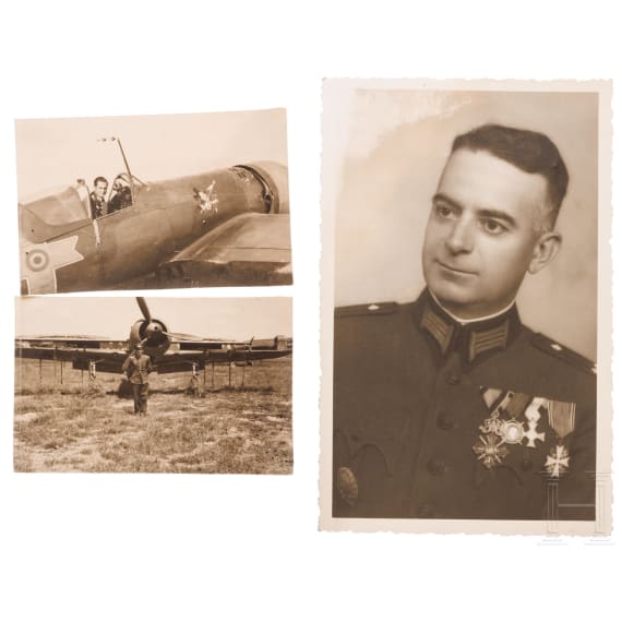 Two pairs of shoulder boards for a major or lieutenant, World War II