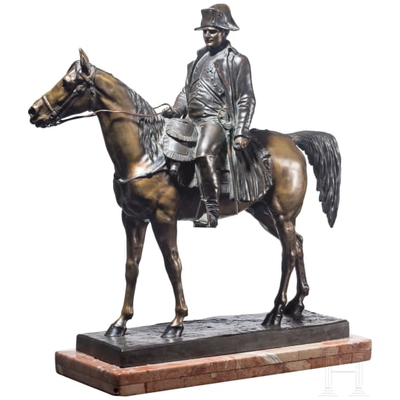 Louis Marie Morise (1818-83) &ndash; Napoleon I Bonaparte on Horseback